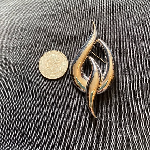 Vintage MJENT Signed Brooch - Picture 3 of 5